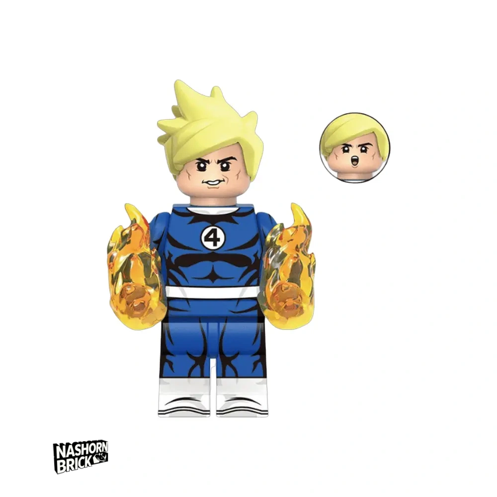 Human Torch Serien-Minifigur