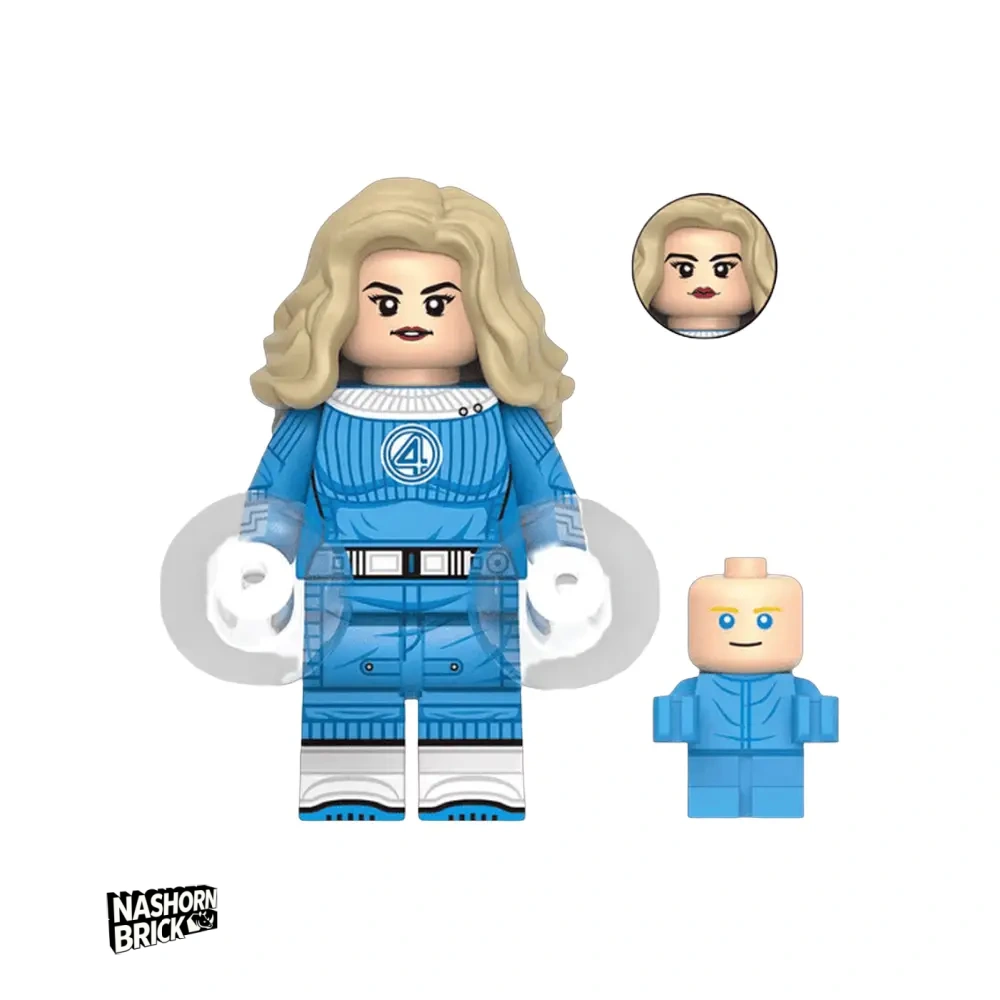 Invisible Woman First Steps Minifigur