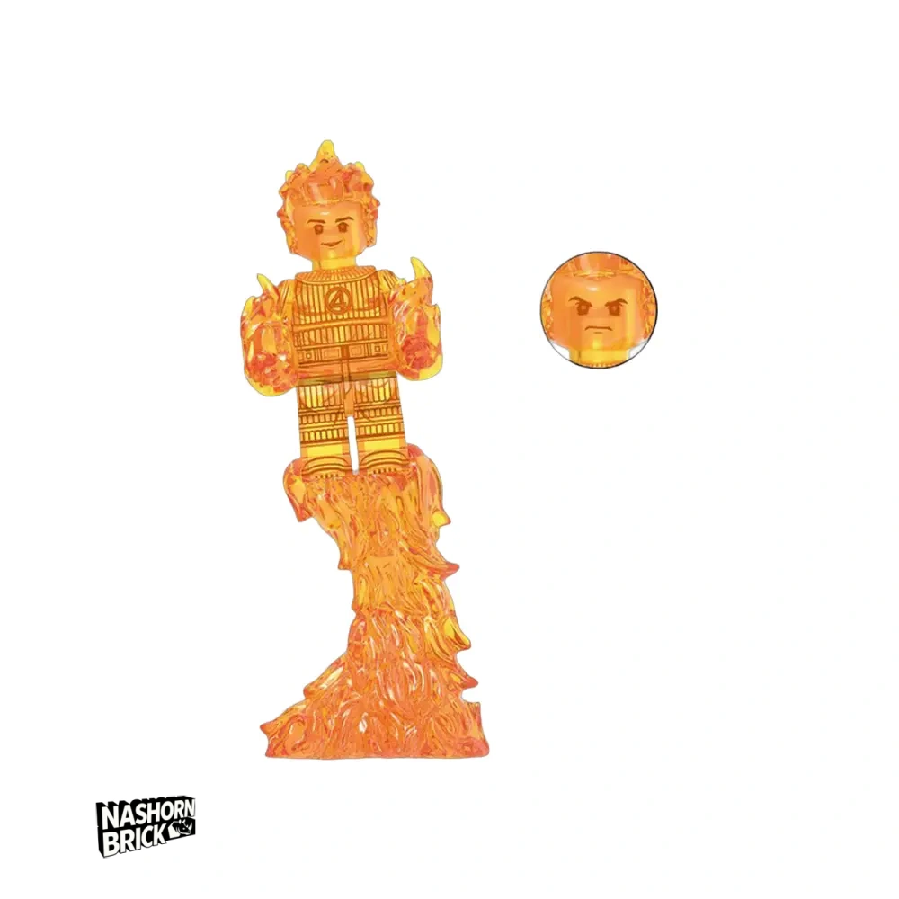 Human Torch First Steps Minifigur