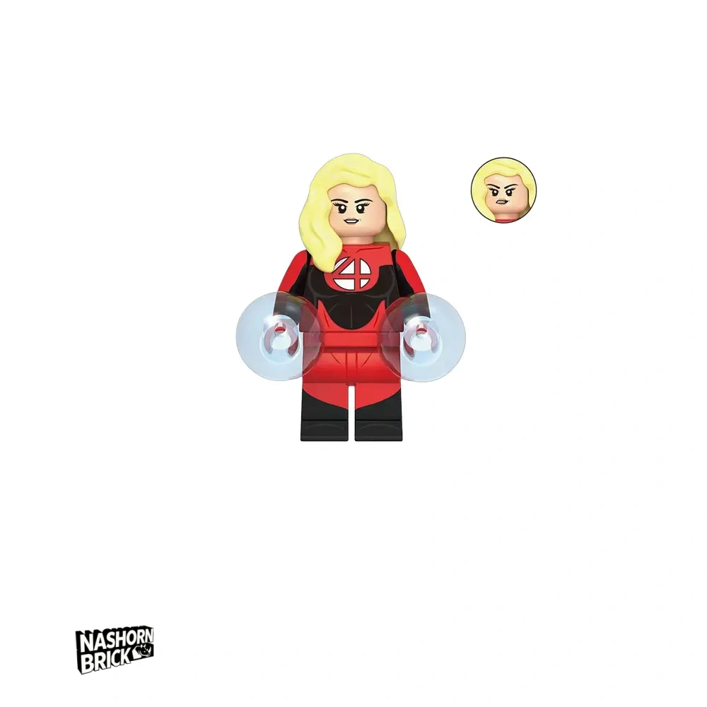 Invisible Woman Fall of the Fantastic Four Minifigur