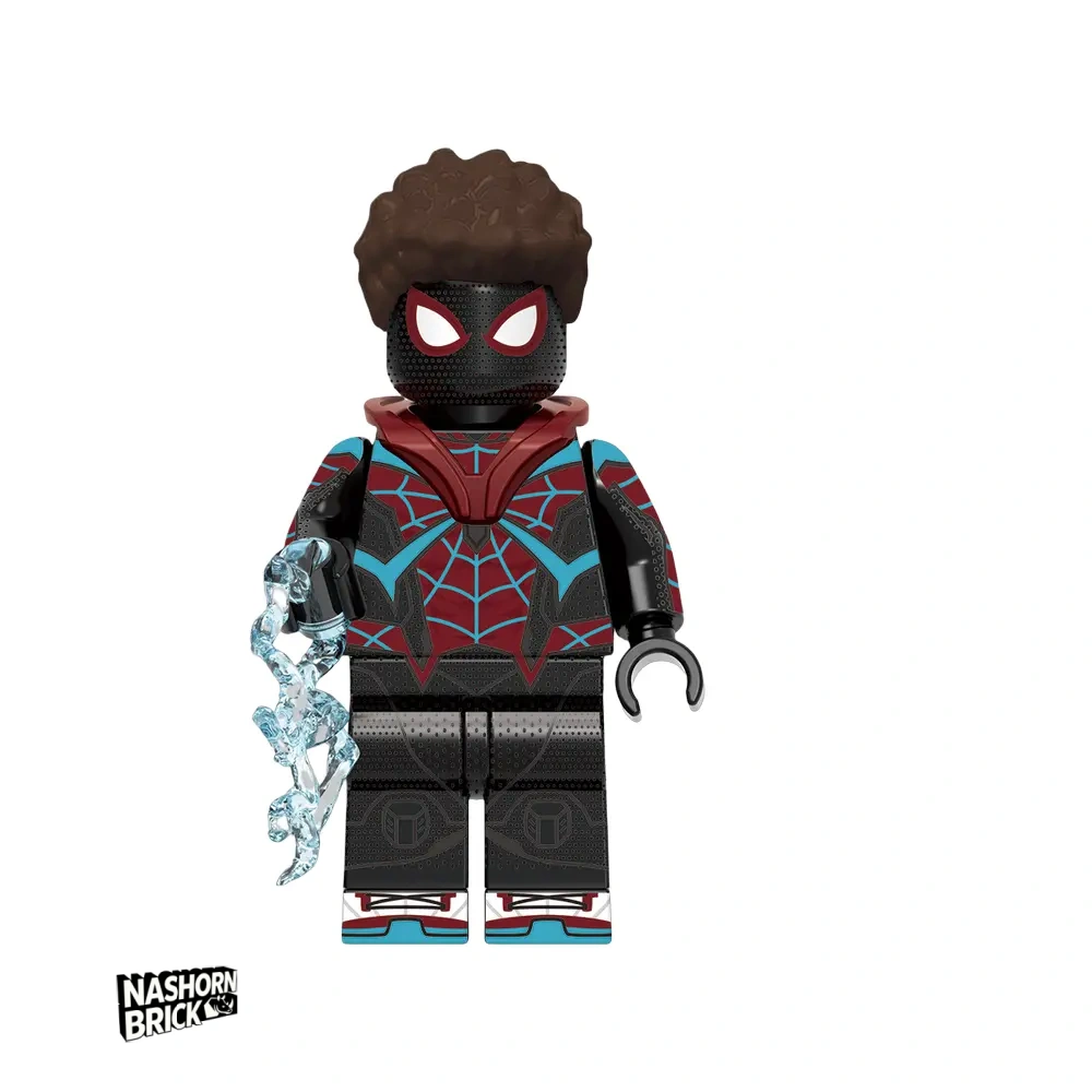 Spider-man Miles Morales Evolved suit Minifigur
