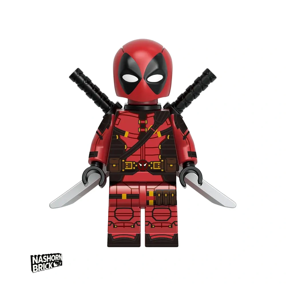 Deadpool Minifigur Klemmbausteinspielzeug