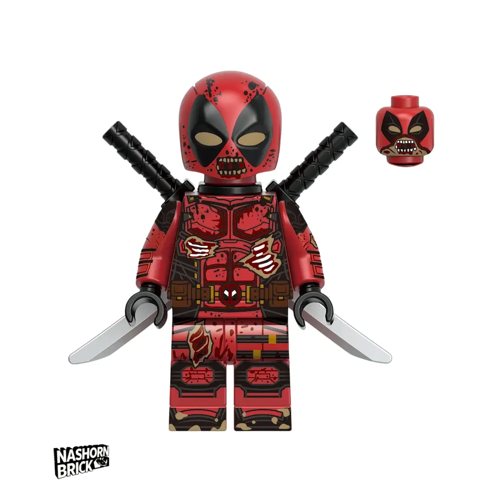 Zombie Deadpool Minifigur