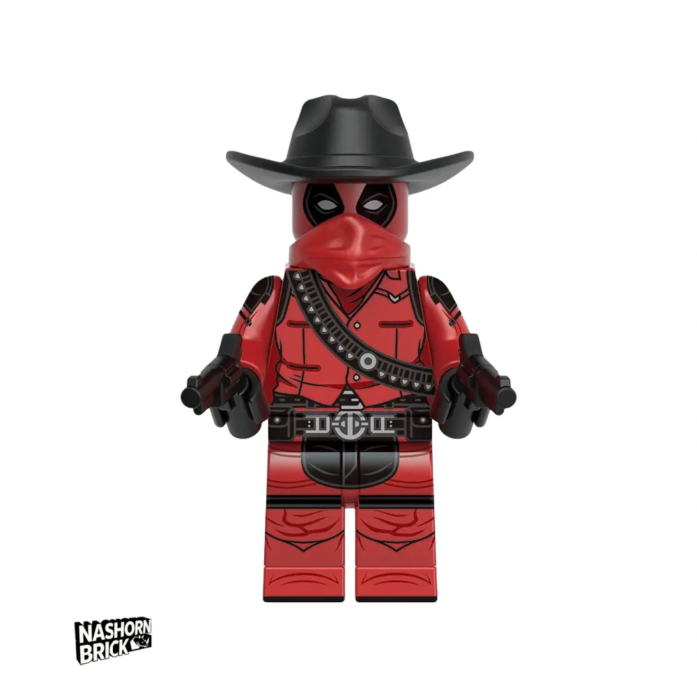 Cowboy Deadpool Minifigur