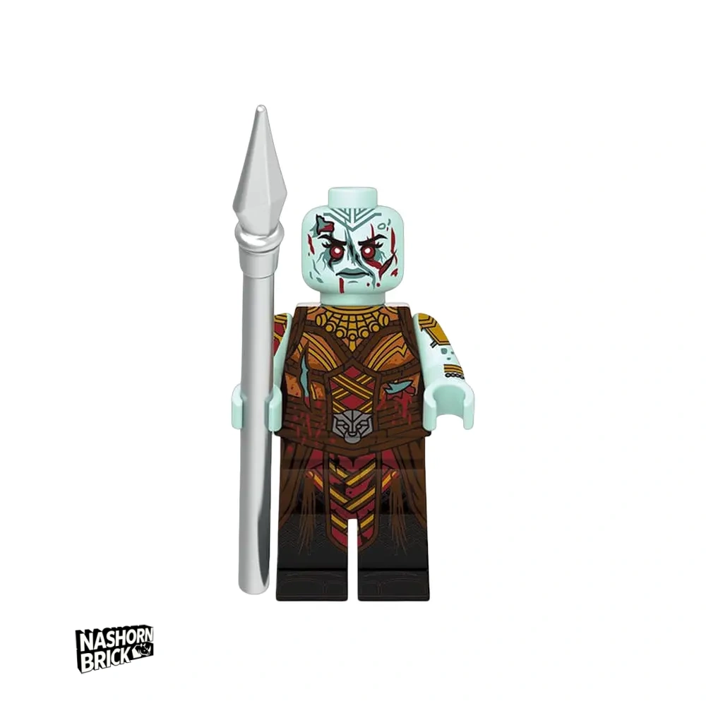 Zombie Okoye Minifigur Superheros Minifigur