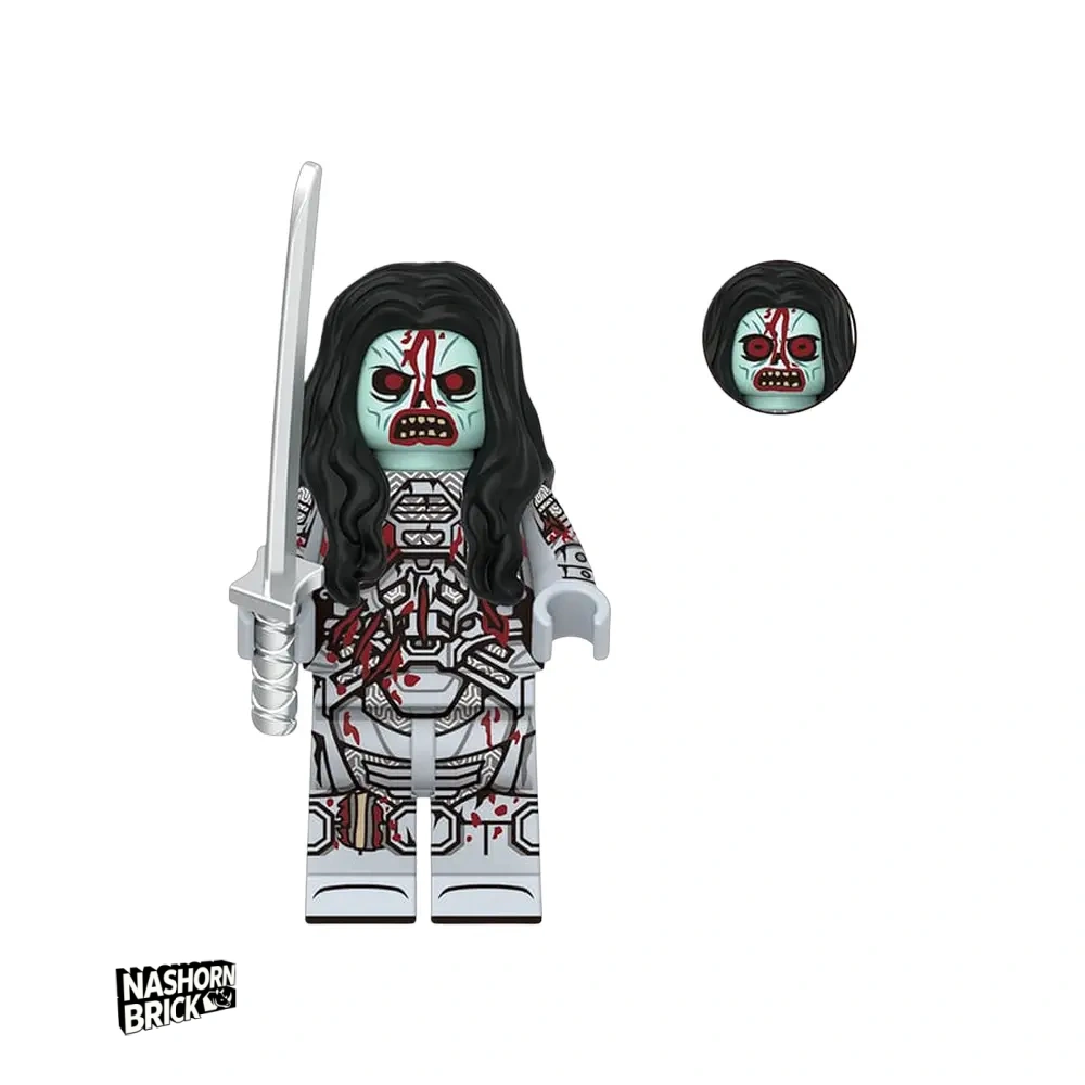Zombie Ghost Minifigur