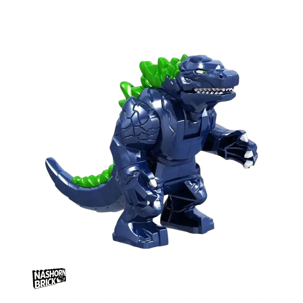 Crystal Bigfig Custom-Minifigur - Godzilla