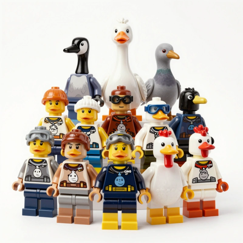 Goose Goose Duck Minifigur