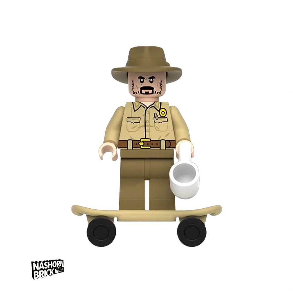 Chief Jim Hopper Custom-Minifigur - Stranger Things