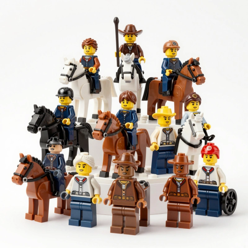 Pferde & Reittiere Minifigur