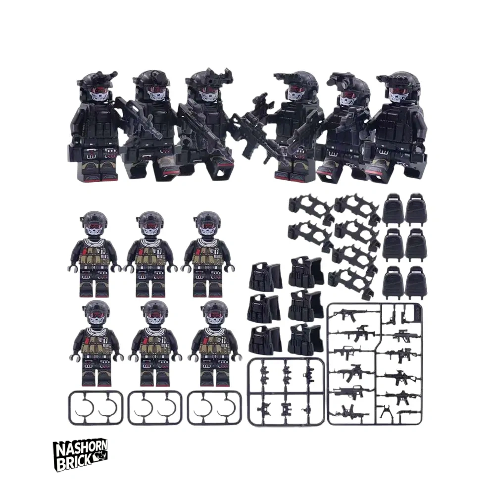 Army Modern Soldier Custom-Minifigur