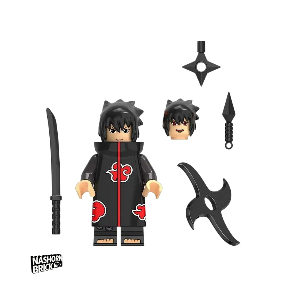 Sasuke Uchiha (Akatsuki) Minifigur - Naruto Minifigur