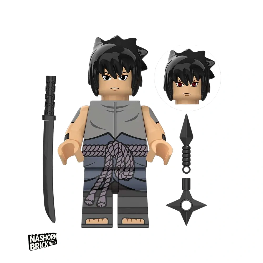 Uchiha Sasuke (Orochimaru's learner) Minifigur - Naruto Minifigur