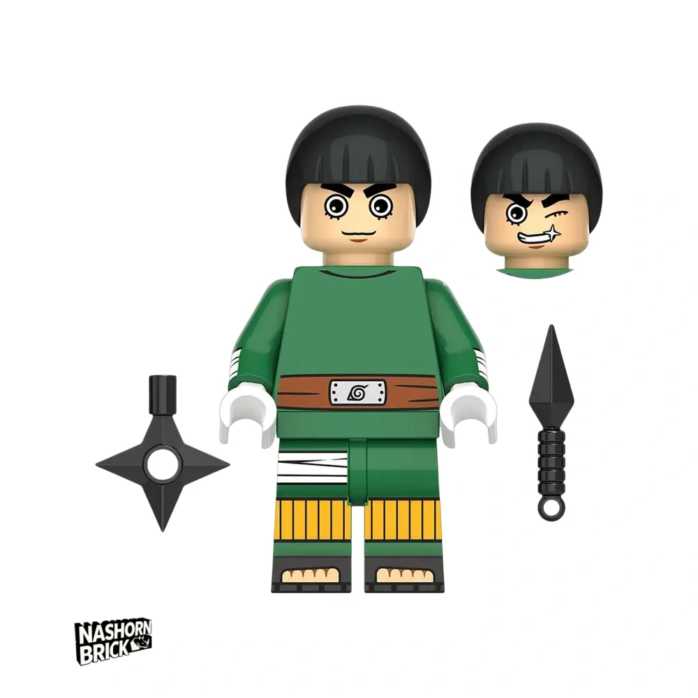 Rock Lee Minifigur - Naruto Minifigur