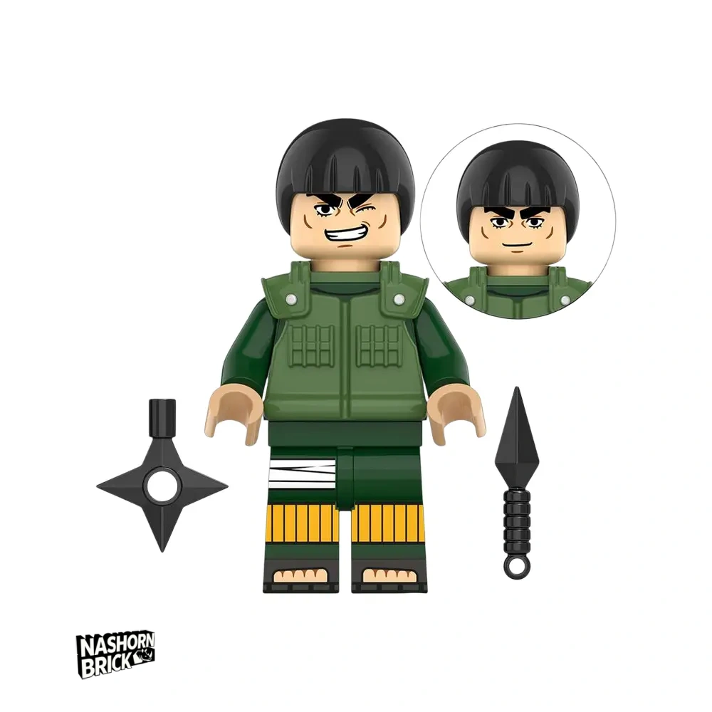 Might Guy Minifigur - Naruto Minifigur