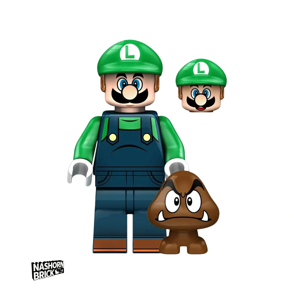 Luigi Minifigur - Super Mario