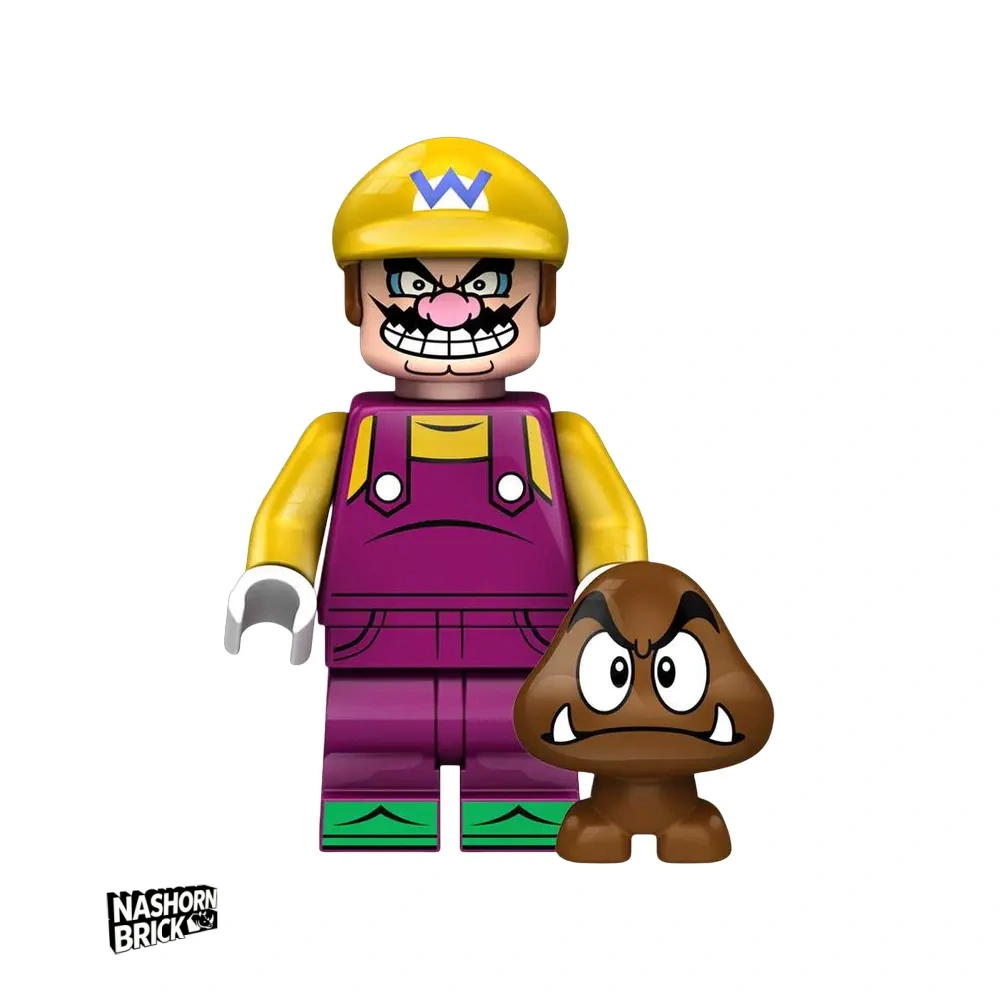 Wario Minifigur - Super Mario