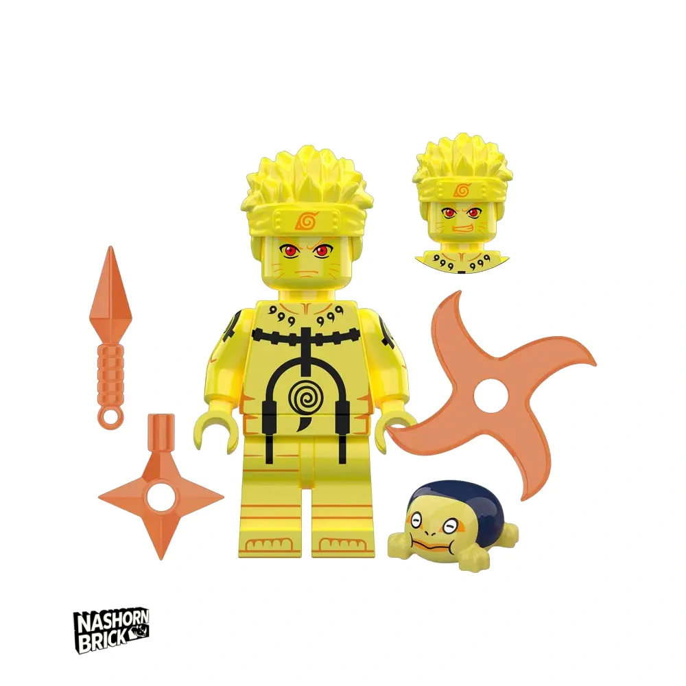 Naruto Uzumaki Neue Version Minifigur - Naruto Minifigur
