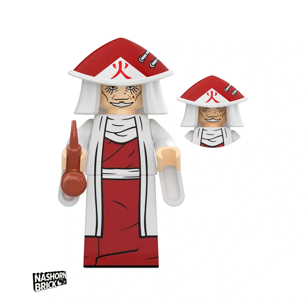 Hiruzen Sarutobi (Hokage) Minifigur - Naruto Minifigur