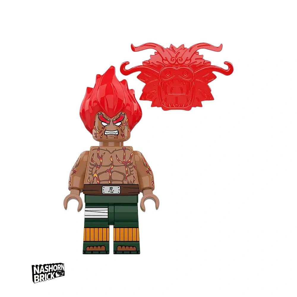 Might Guy Custom-Minifigur - Naruto Minifigur