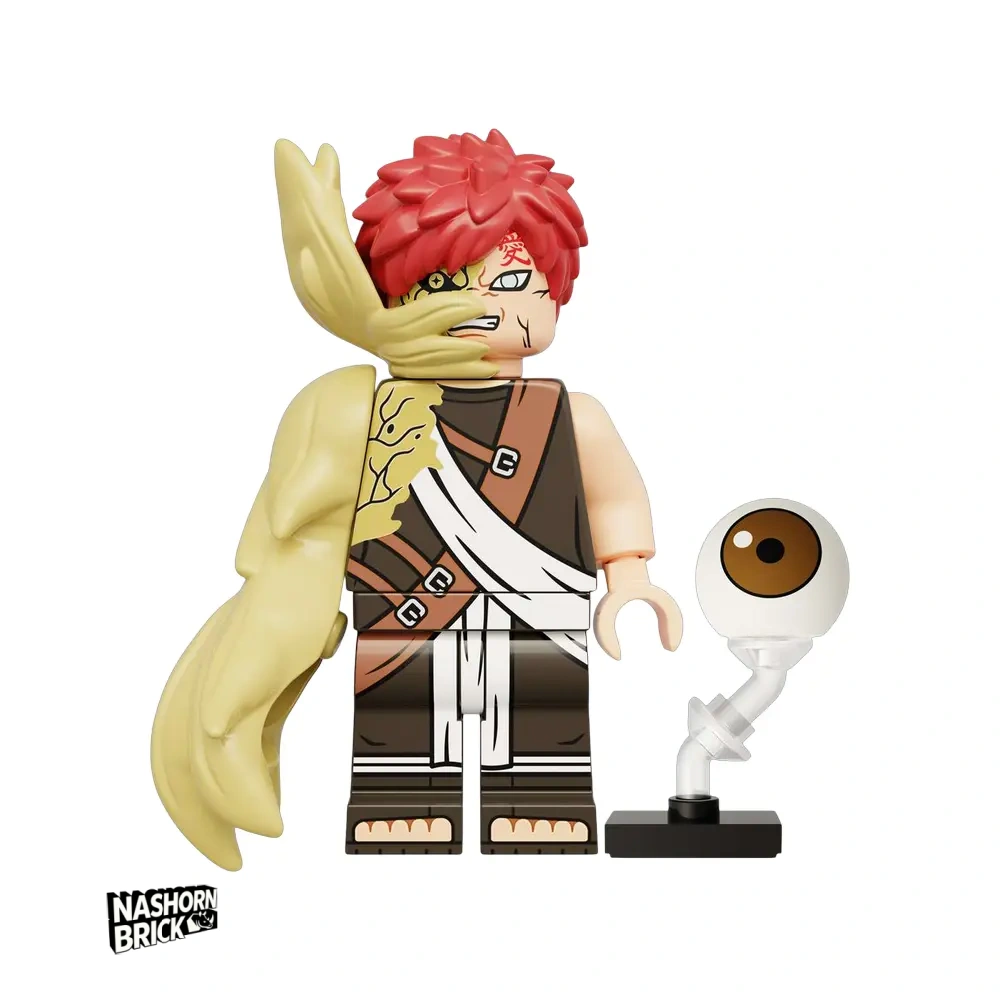 Gaara Custom-Minifigur - Naruto Minifigur