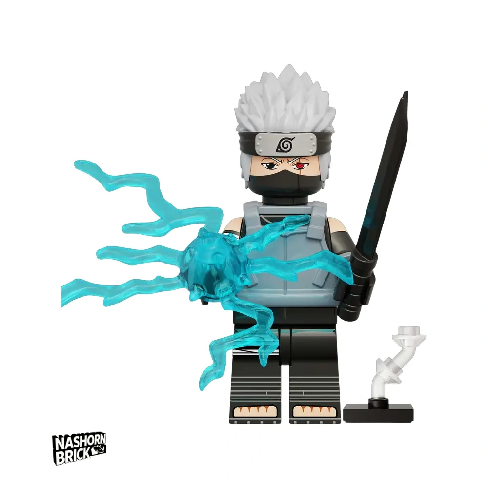 Hatake Kakashi Custom-Minifigur - Naruto Minifigur