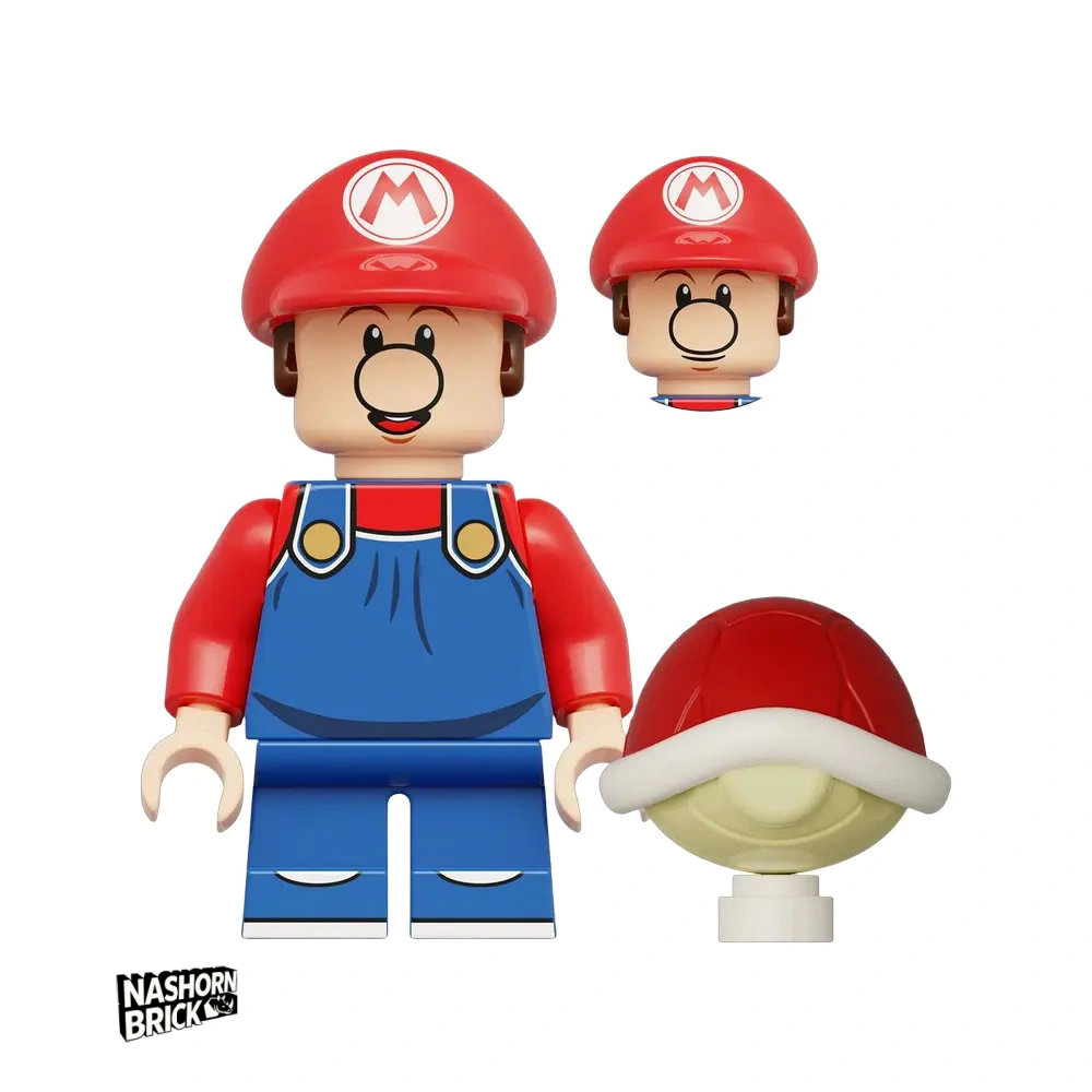 Baby Mario Minifigur - Super Mario