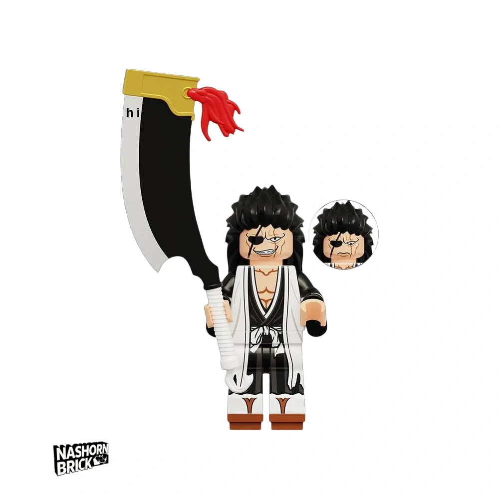 Zaraki Kenpachi Minifigur - Bleach