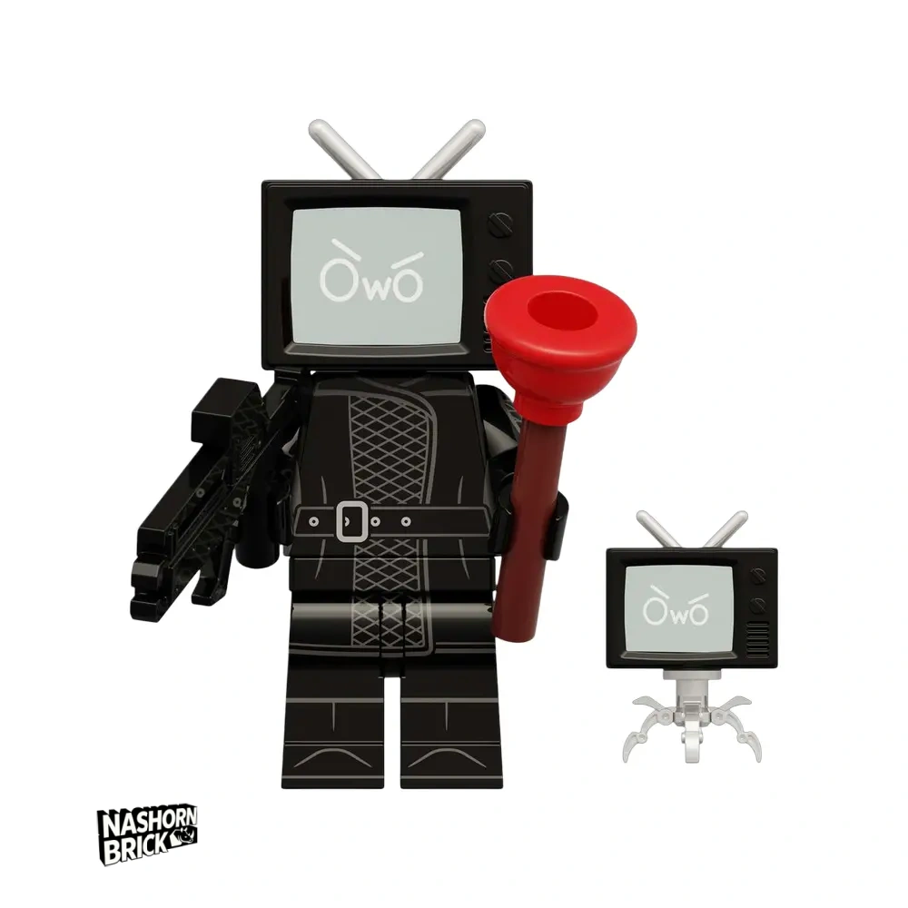 TV Man Limitierte Minifigur - Skibidi Battle