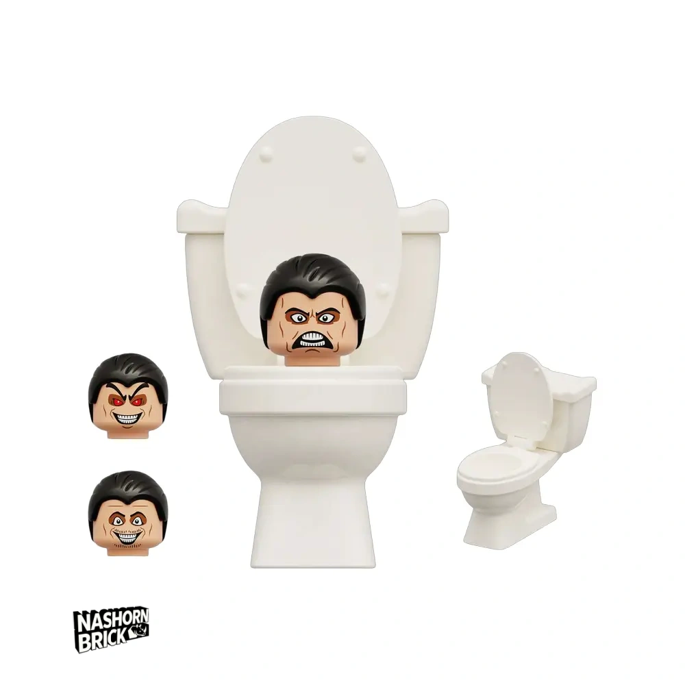 Toilet Man Minifigur - Skibidi Battle