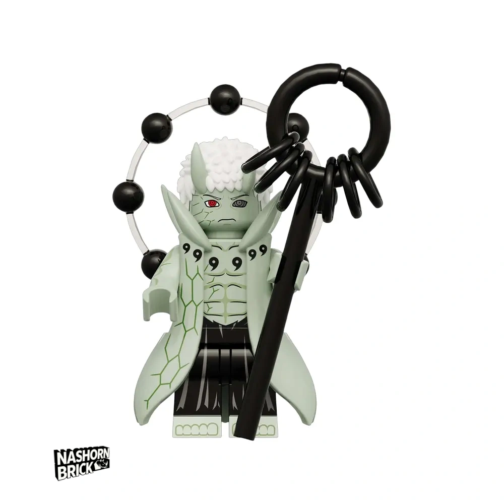 Uchiha Obito Custom-Minifigur - Naruto Minifigur