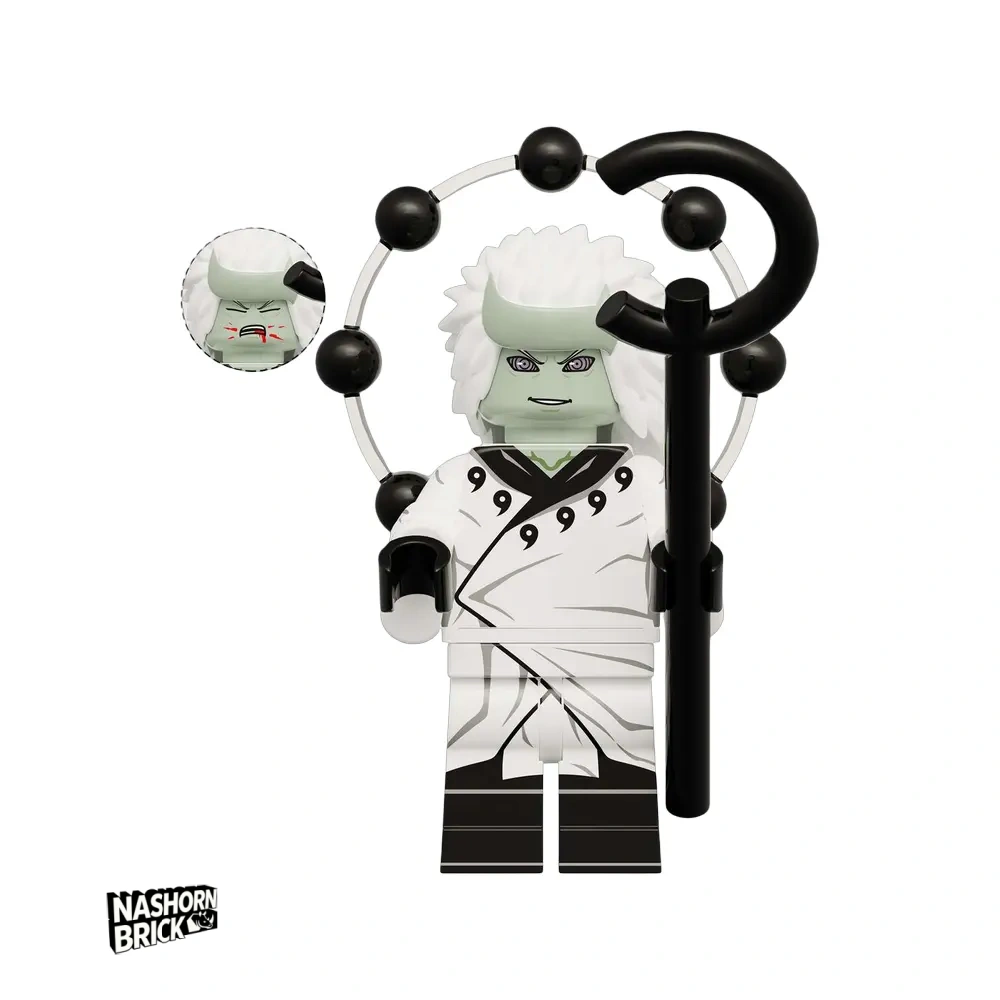 Uchiha Madara Einzelne Minifigur - Naruto Minifigur