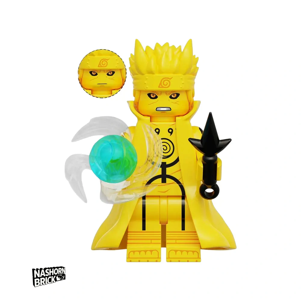Minato Namikaze Custom-Minifigur - Naruto Minifigur
