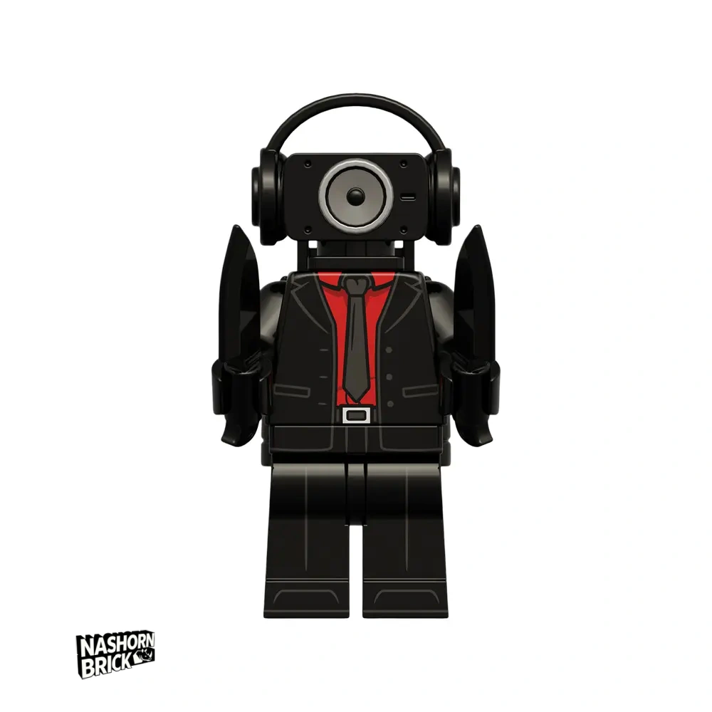 Speakerman Minifigur - Skibidi Battle