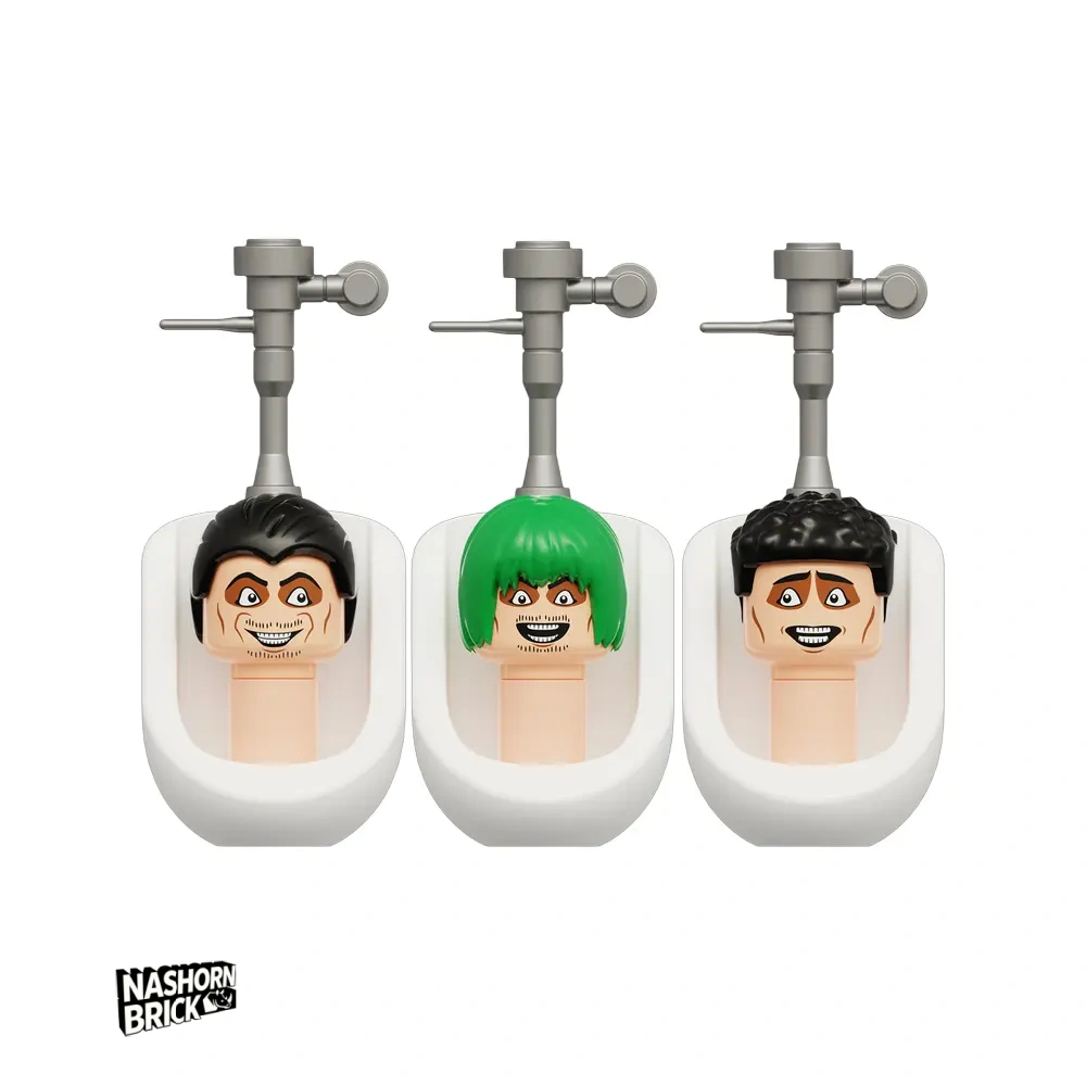 Skibidi Toilet Custom-Minifigur - Skibidi Battle