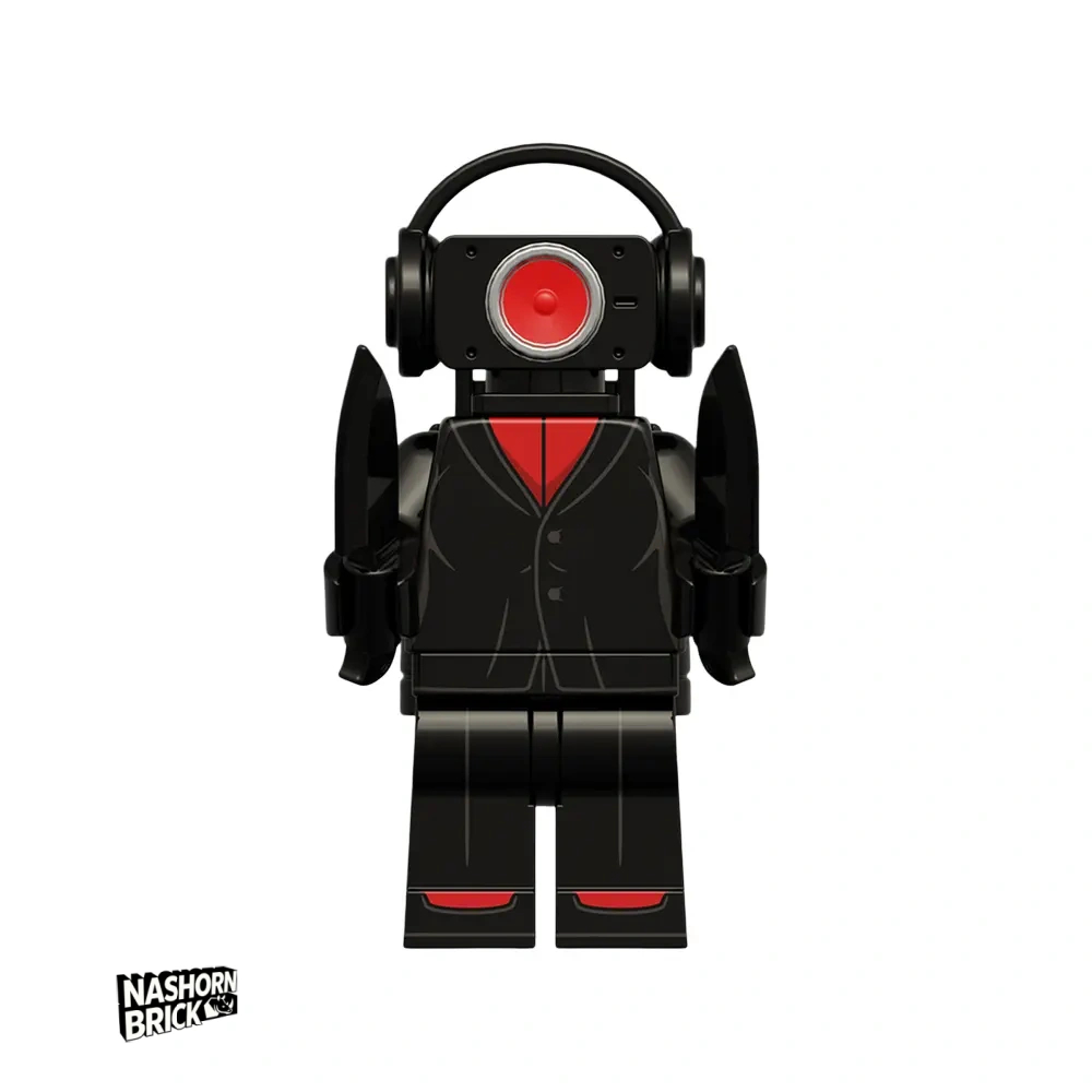 Female Agent Minifigur - Skibidi Battle