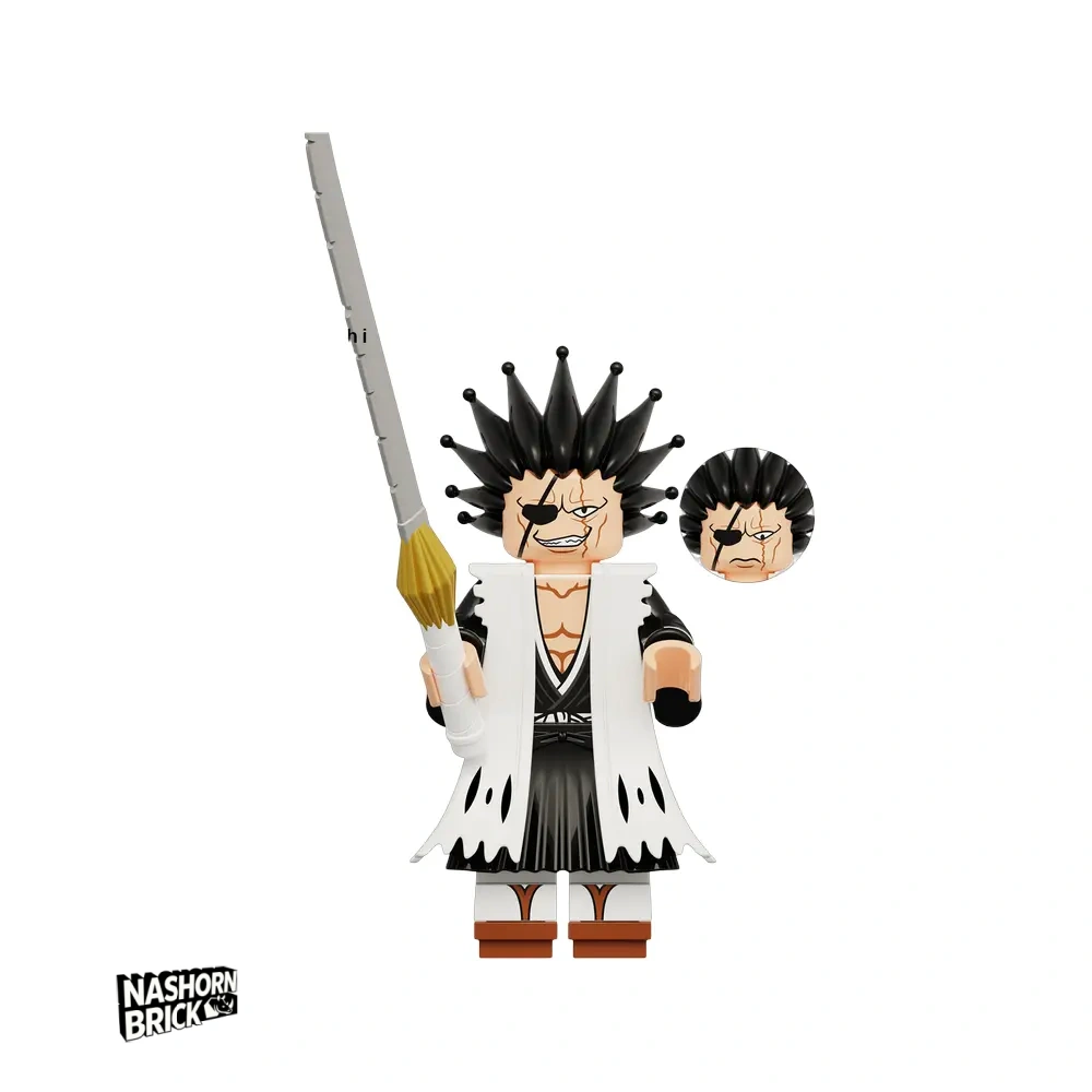 Zaraki Kenpachi Custom-Minifigur - Bleach