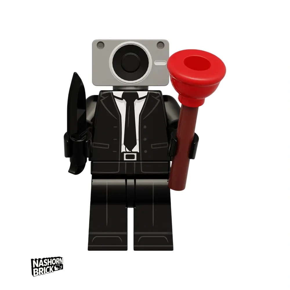 Camera Man Minifigur - Skibidi Battle
