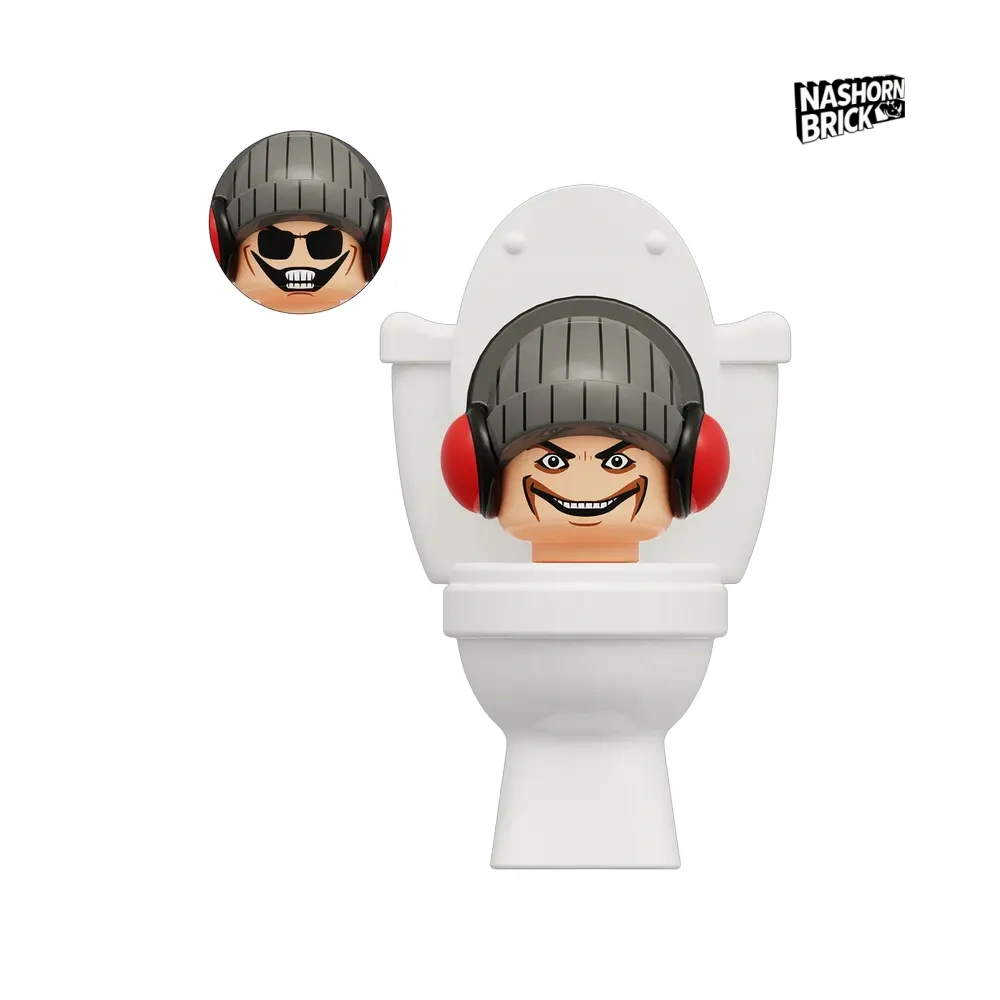 JD Toilet Man Minifigur - Skibidi Battle