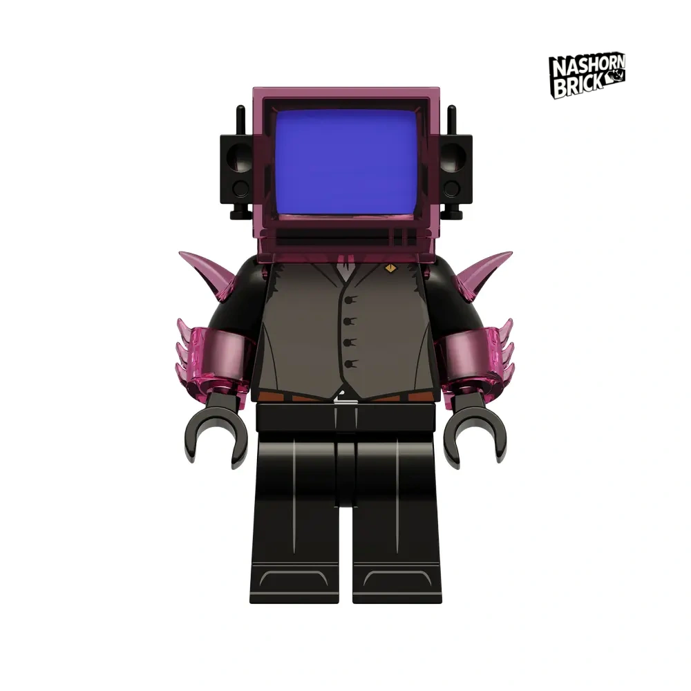 TV Man Minifigur - Skibidi Battle