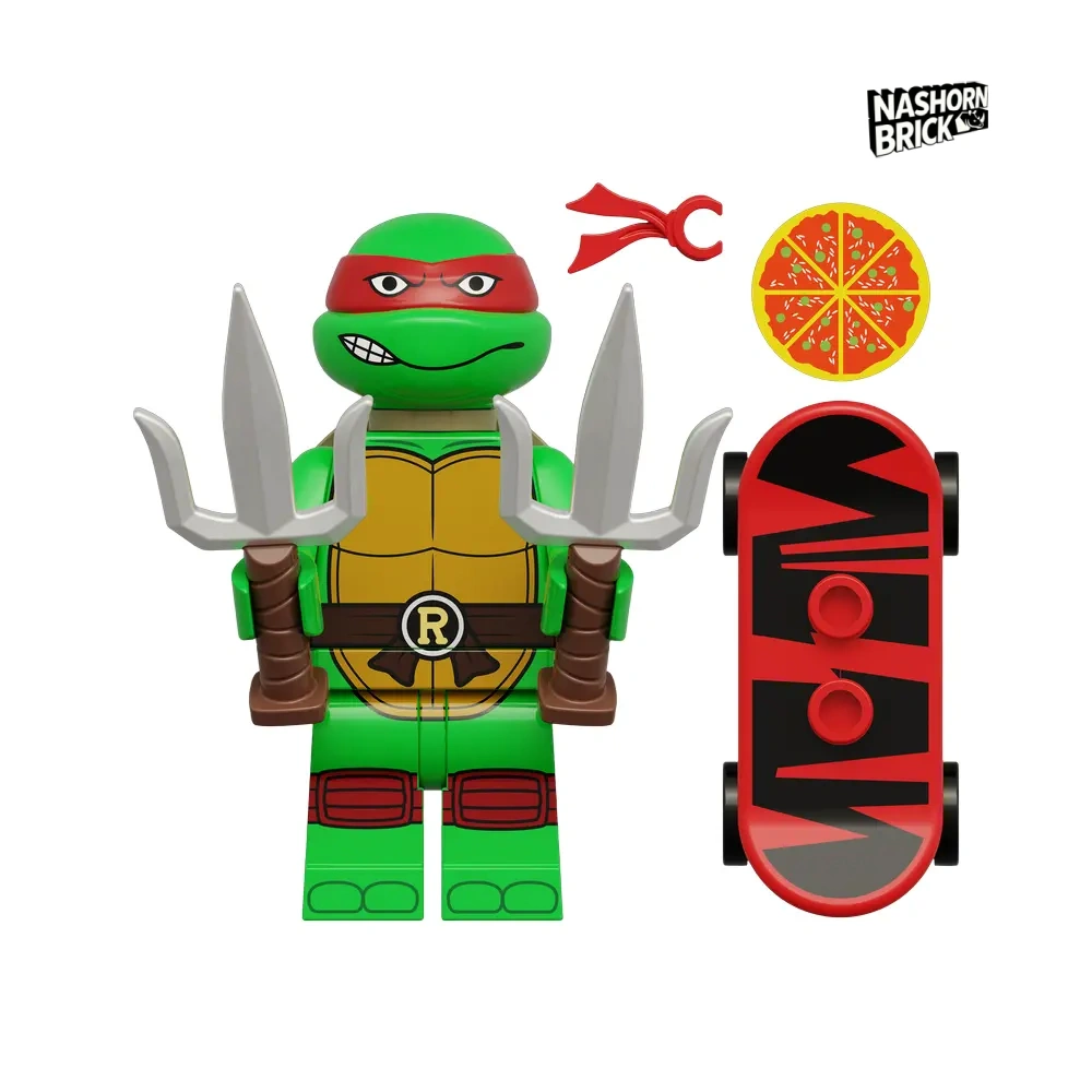 Raphael Minifigur #2 - Teenage Mutant Ninja Turtles