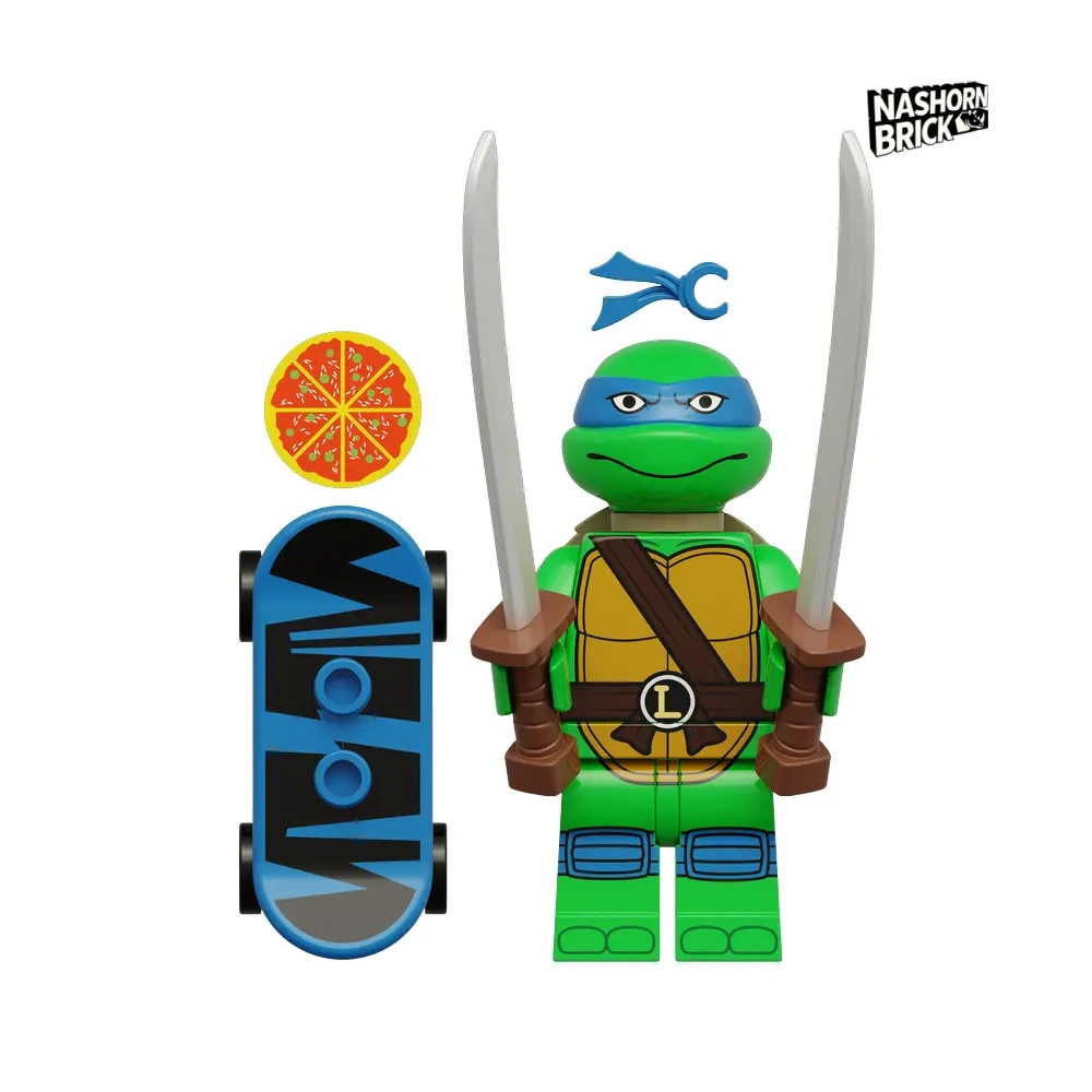 Leonardo Minifigur - Teenage Mutant Ninja Turtles 2