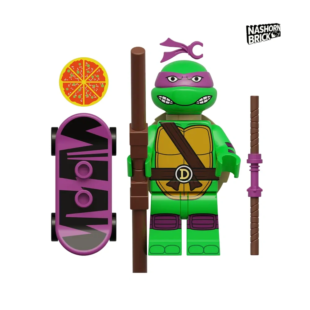 Donatello Minifigur - Teenage Mutant Ninja Turtles