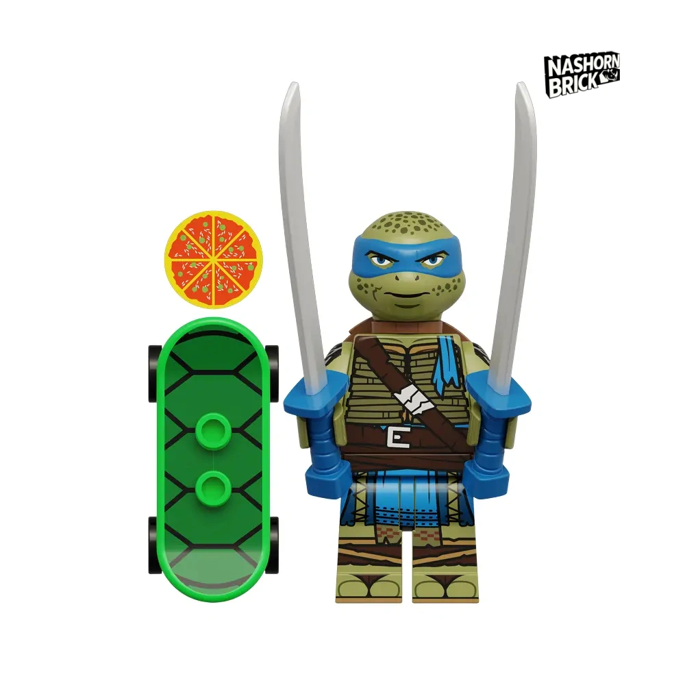 Leonardo Minifigur #2 - Teenage Mutant Ninja Turtles