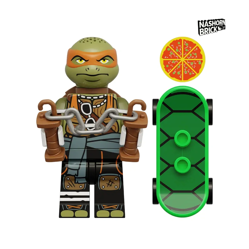 Michelangelo Minifigur #2 - Teenage Mutant Ninja Turtles