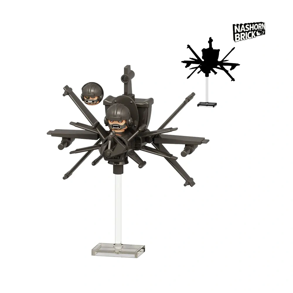 Interceptor Astro Toilet Minifigur - Skibidi Battle