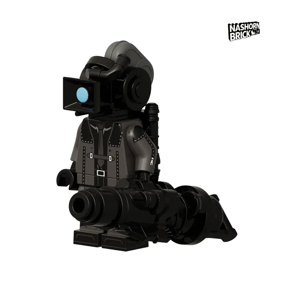 Laser Large Cameraman Minifigur - Skibidi Battle