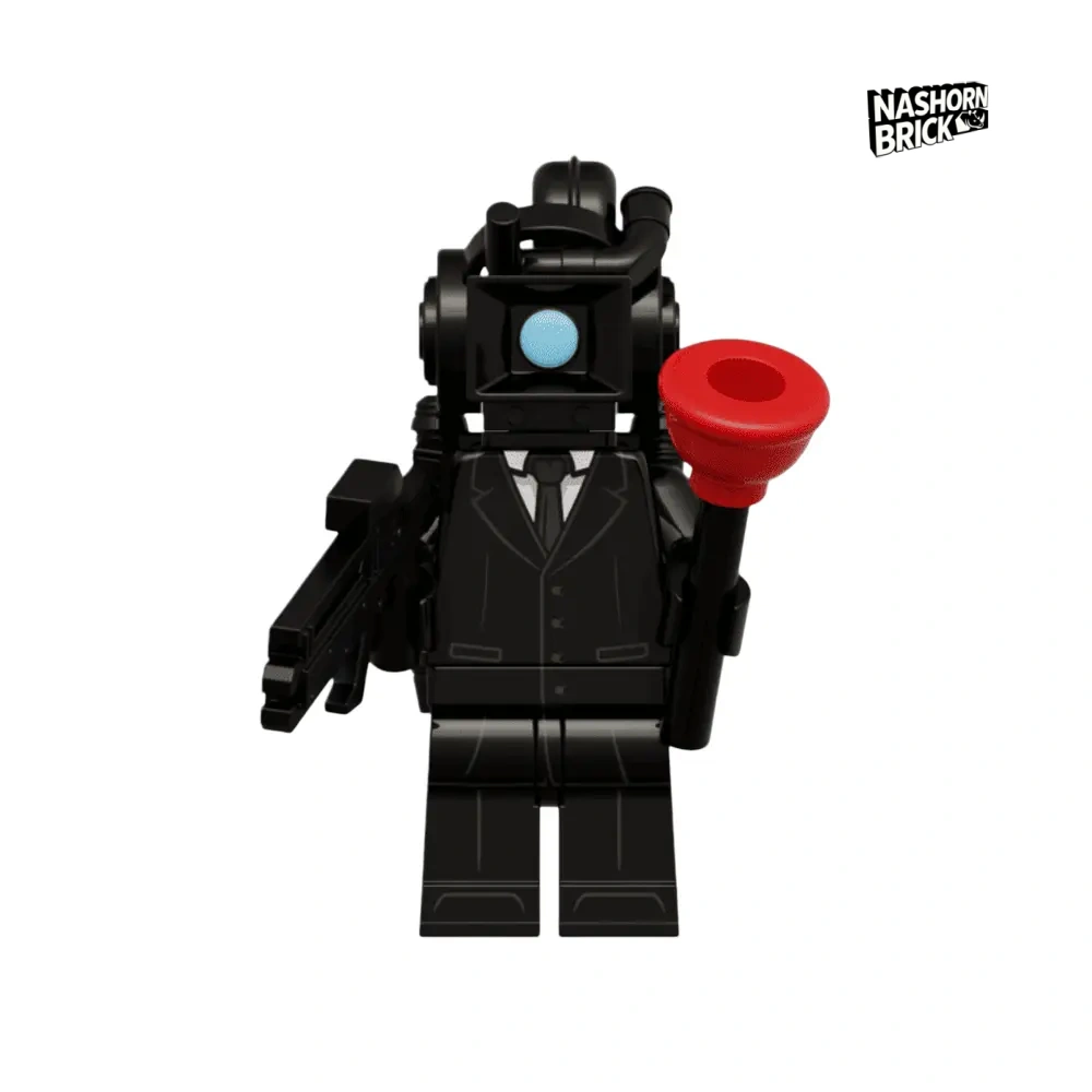 Large Cameraman Minifigur - Skibidi Battle
