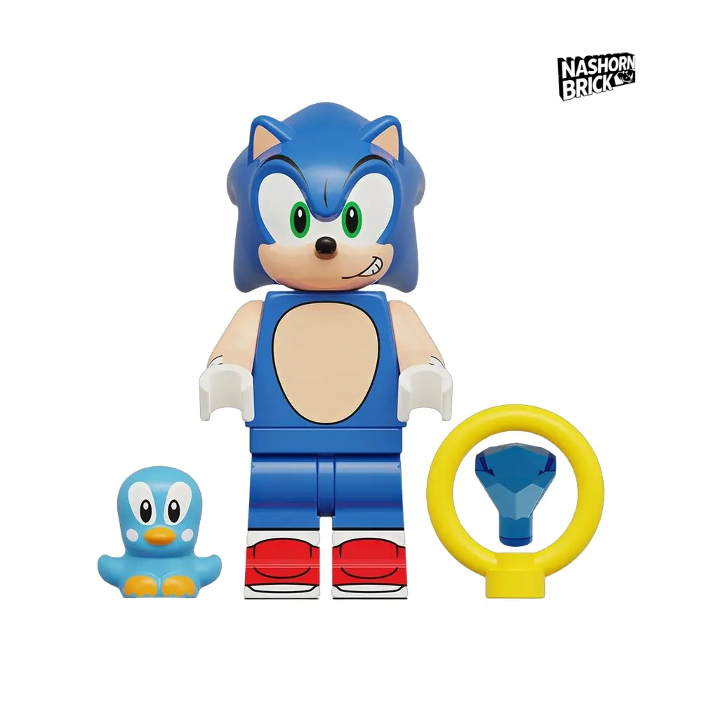 Sonic Minifigur - Sonic the Hedgehog