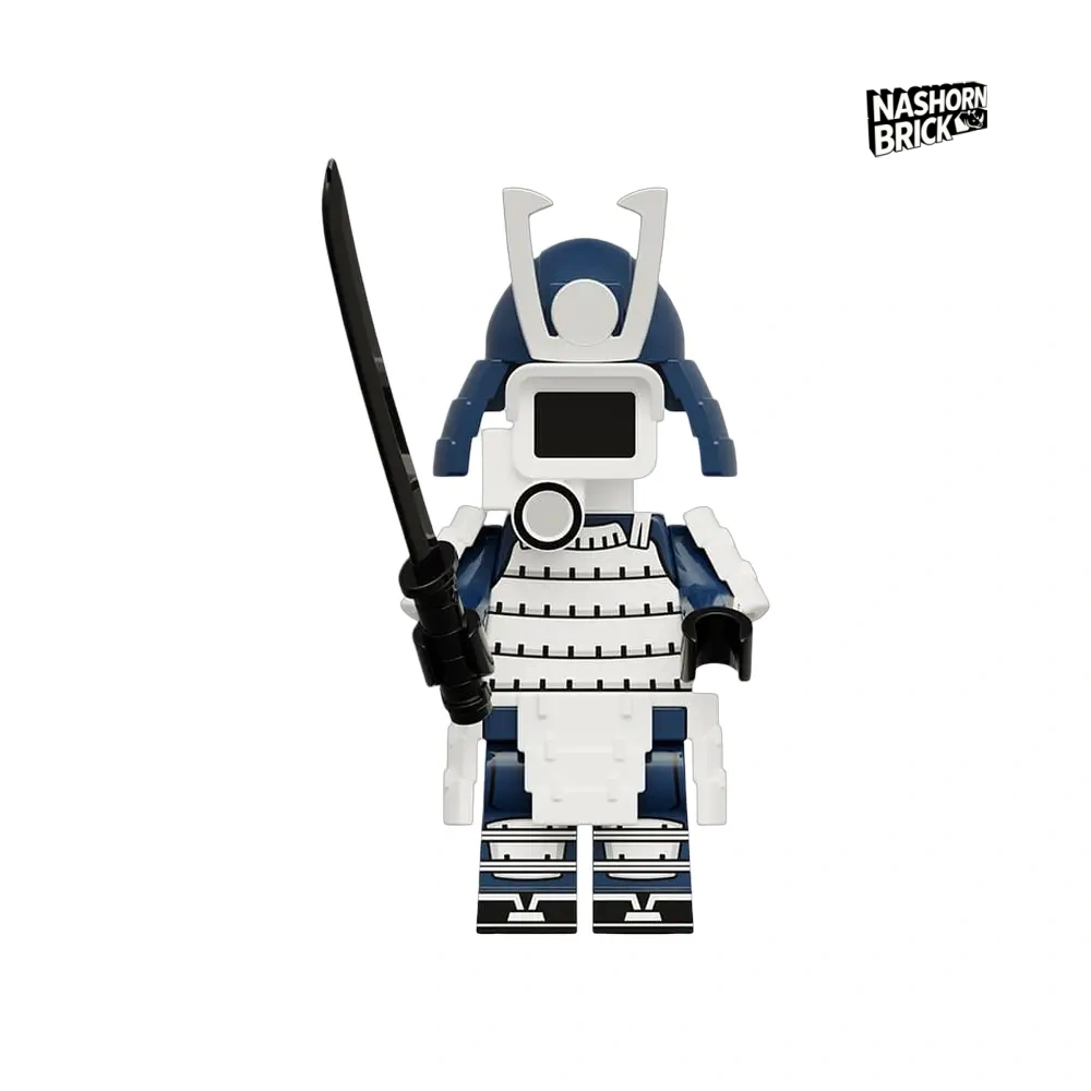 Samurai Watchman Minifigur - Skibidi Battle